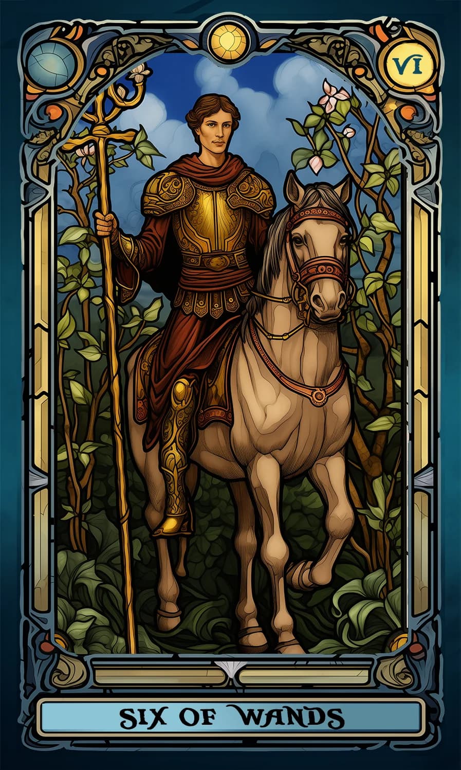 Шестица Жезли