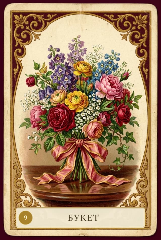 Lenormand card Bouquet