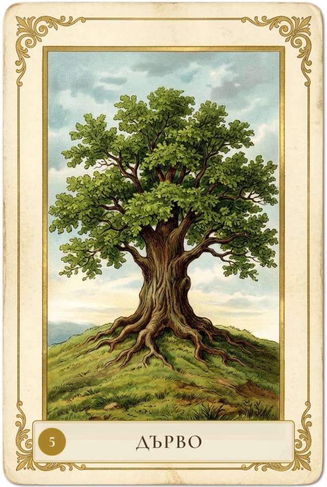 Lenormand card Tree