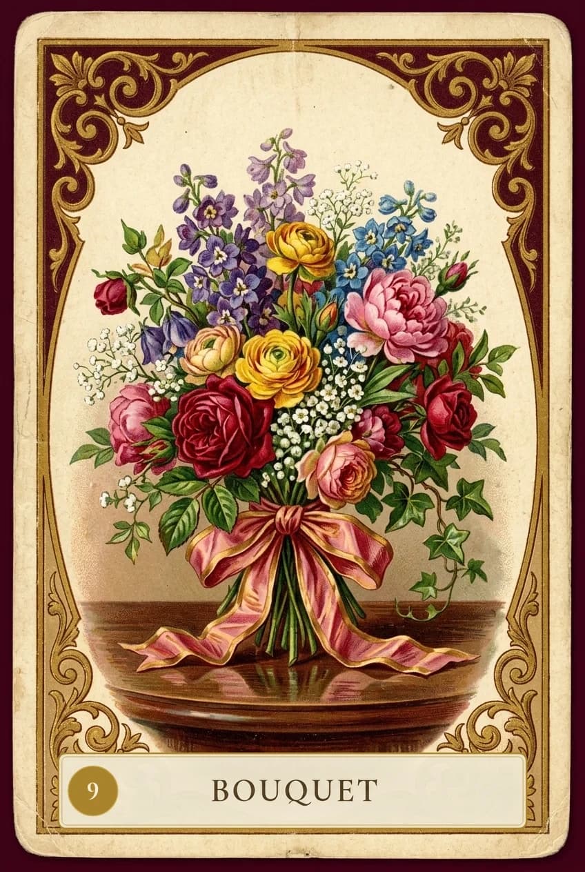 Lenormand card Bouquet