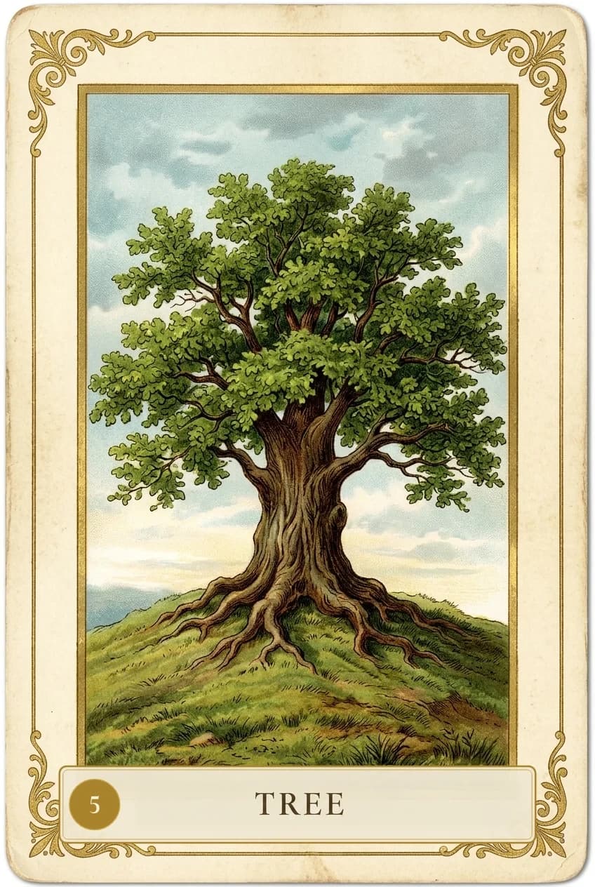 Lenormand card Tree