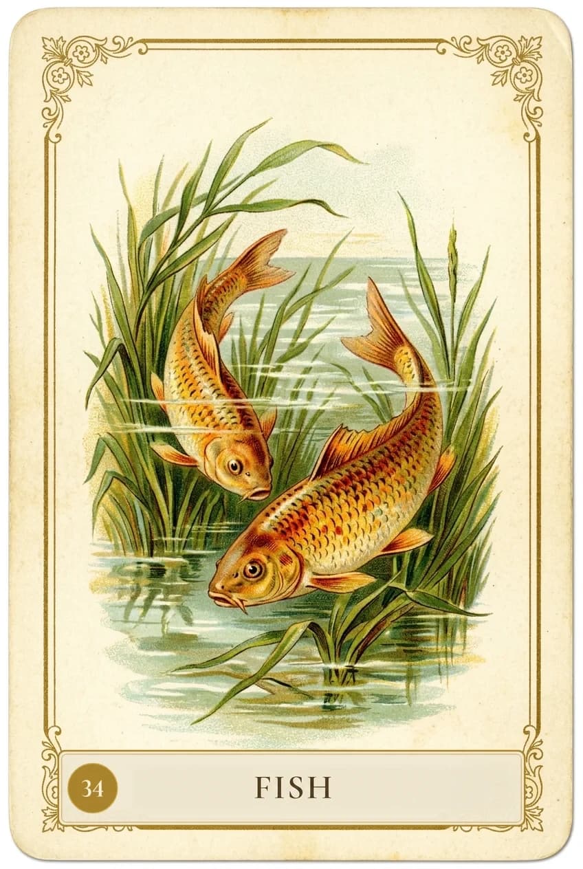 Lenormand card Fish
