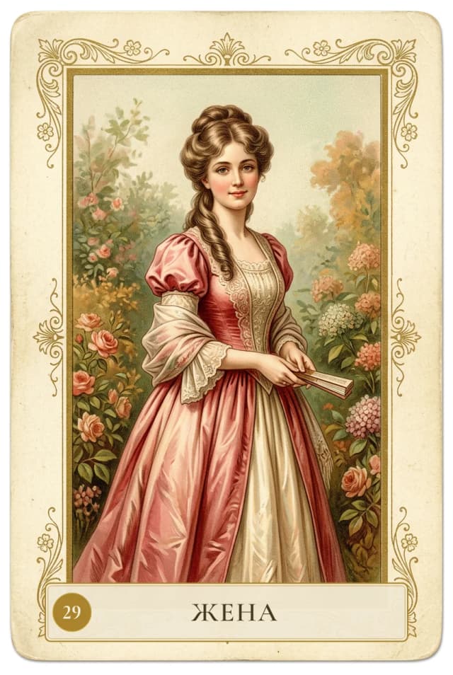 Lenormand card Woman