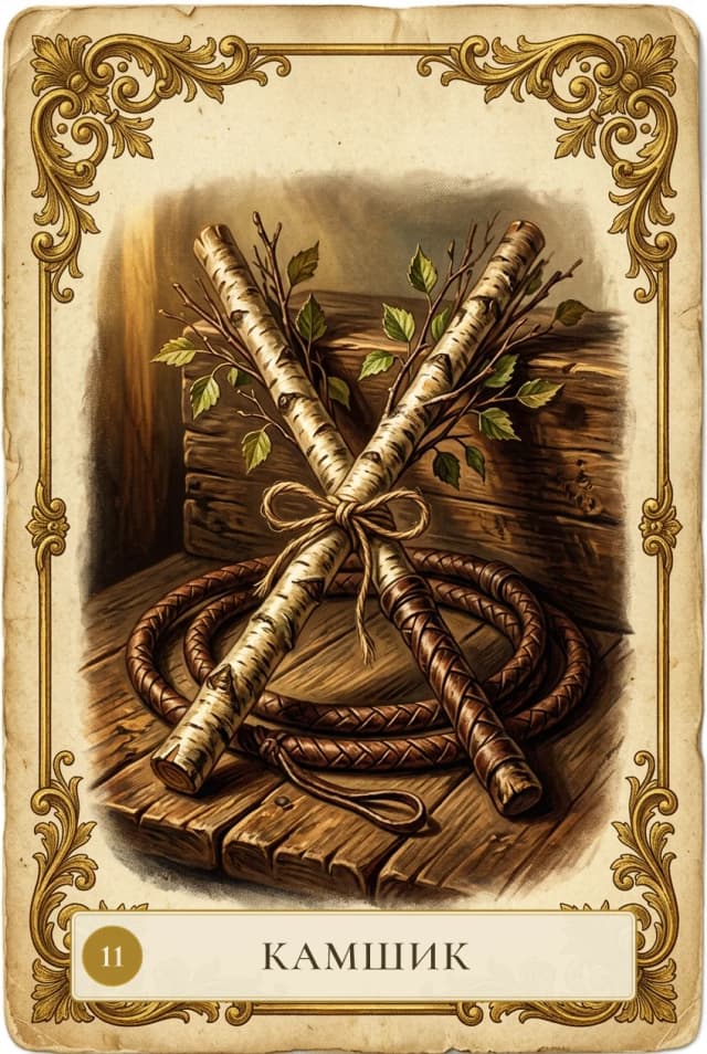 Lenormand card Whip