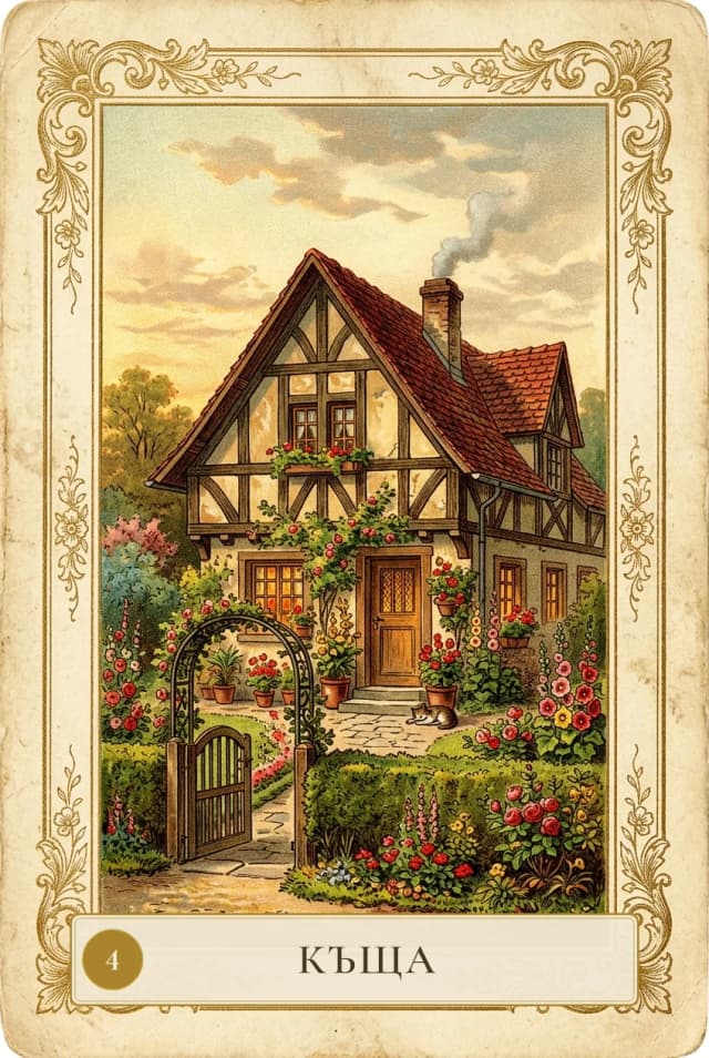 Lenormand card House