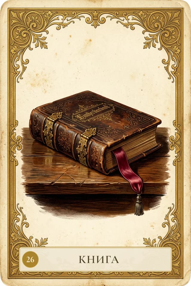 Lenormand card Book