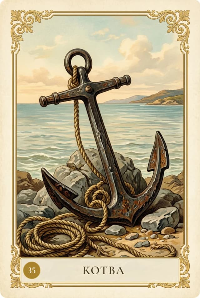 Lenormand card Anchor