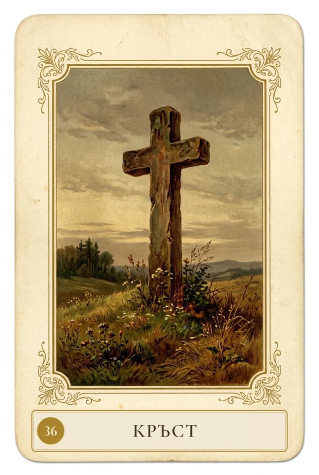 Lenormand card Cross