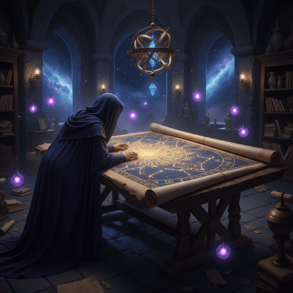 Древна нумерологична карта