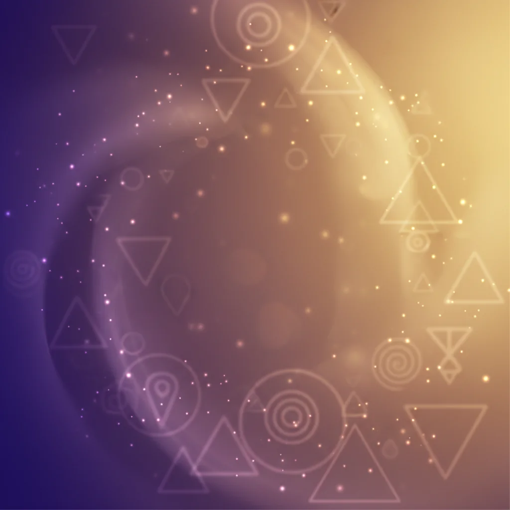 Абстрактен фон за личен хороскоп