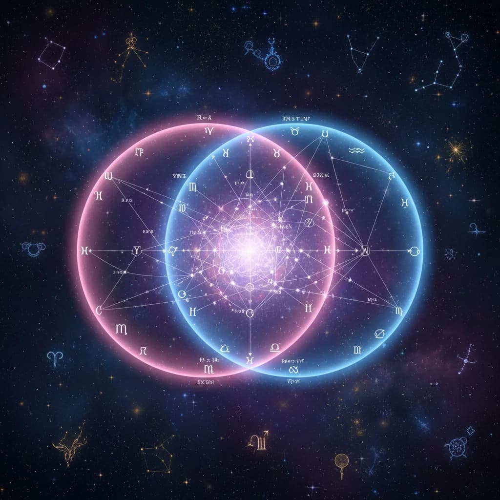 Символично изображение на синастрия от Врачка