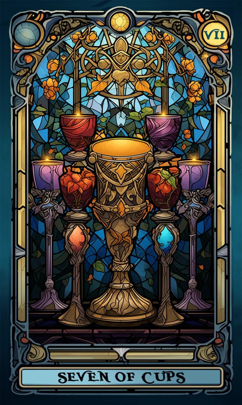 Tarot card image Седмица на Чаши