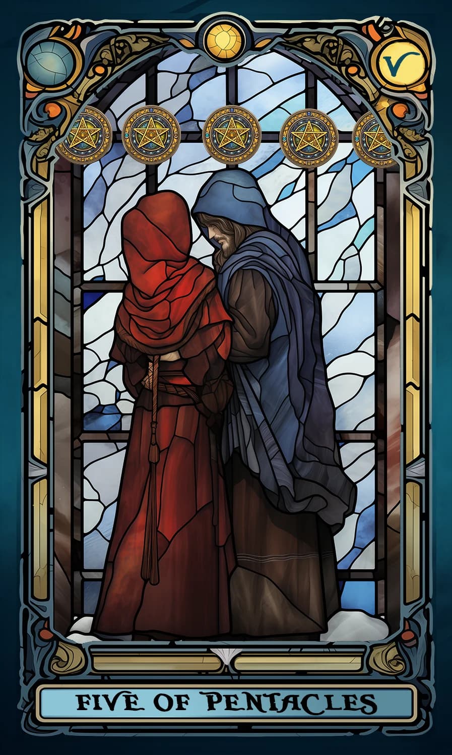 Five of Pentacles