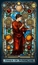 Three of Pentacles