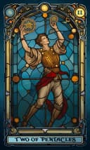 Двойка Пентакли