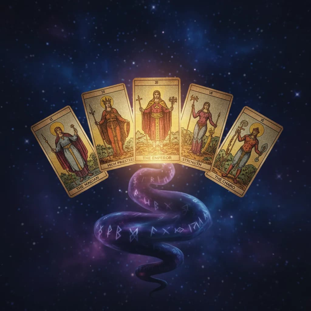 Tarot spread for a reading