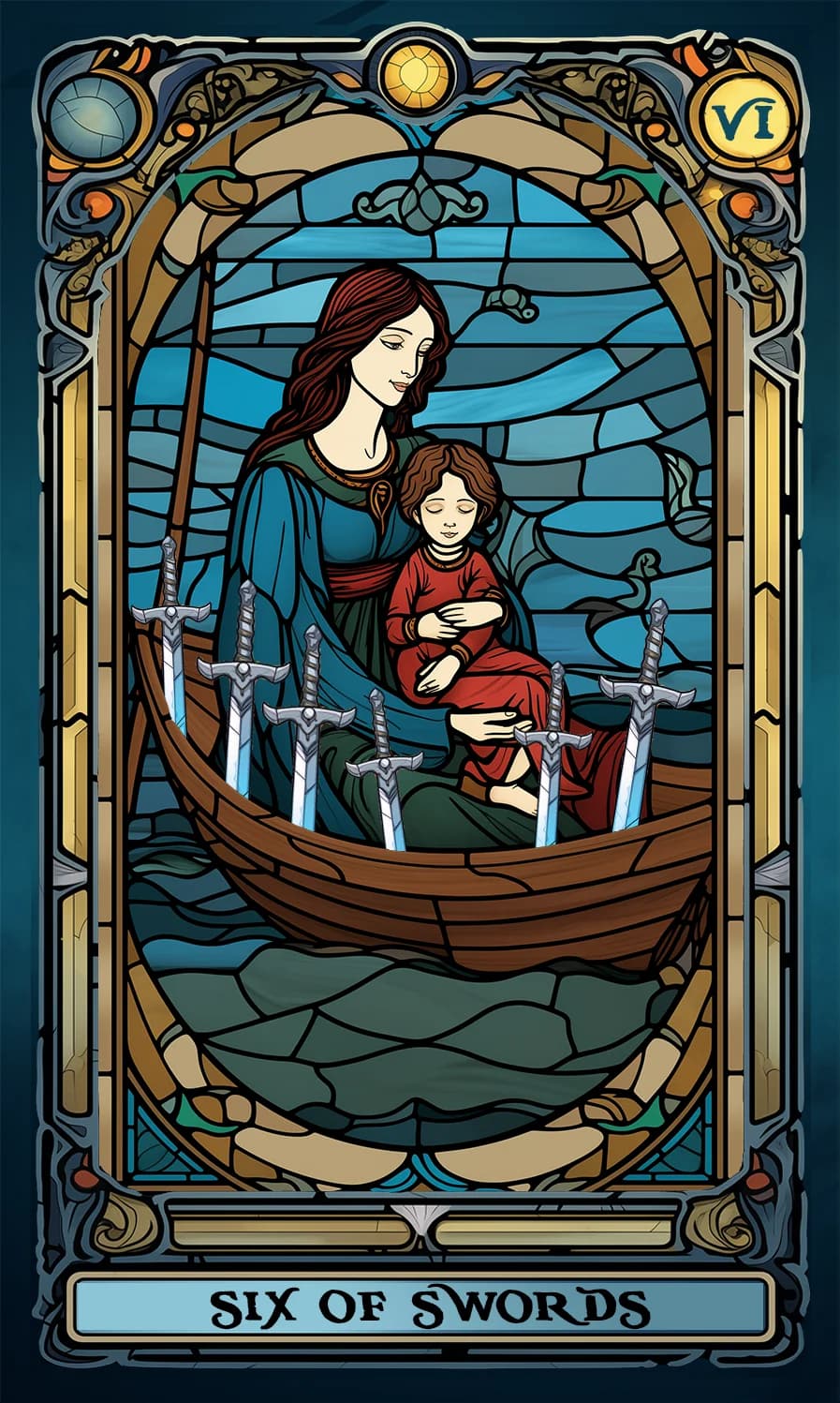 Шестица Мечове