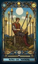 Деветка Жезли