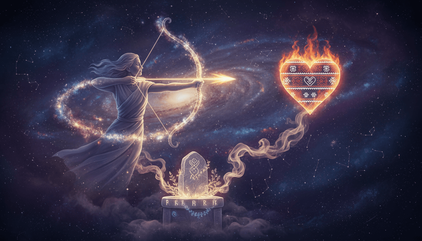 Марс в Стрелец в Любовта: Какво Иска Той? (2025-2026)