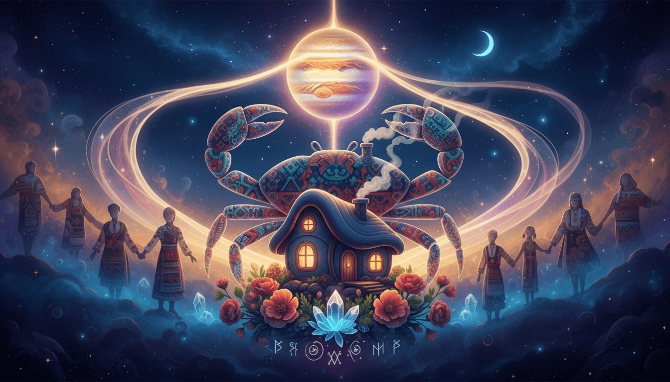 Юпитер в Рак 2025 | Твоят Късмет в Дома и Семейството