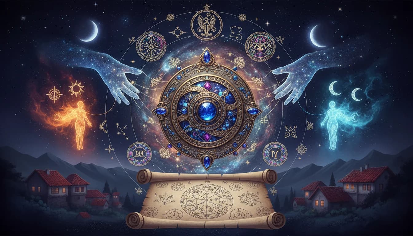 Синастрия: Анализ на връзки чрез хороскопи