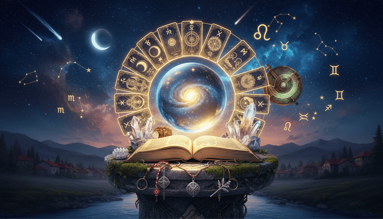 Различни методи за гадаене: Таро, кристали, руни и други