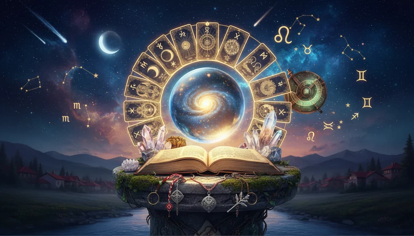 Различни методи за гадаене: Таро, кристали, руни и други