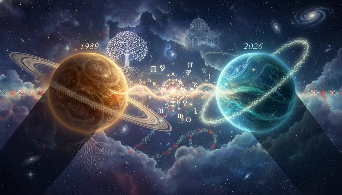 Сатурн Нептун 2026: Историческият паралел с 1989 | Vrachka