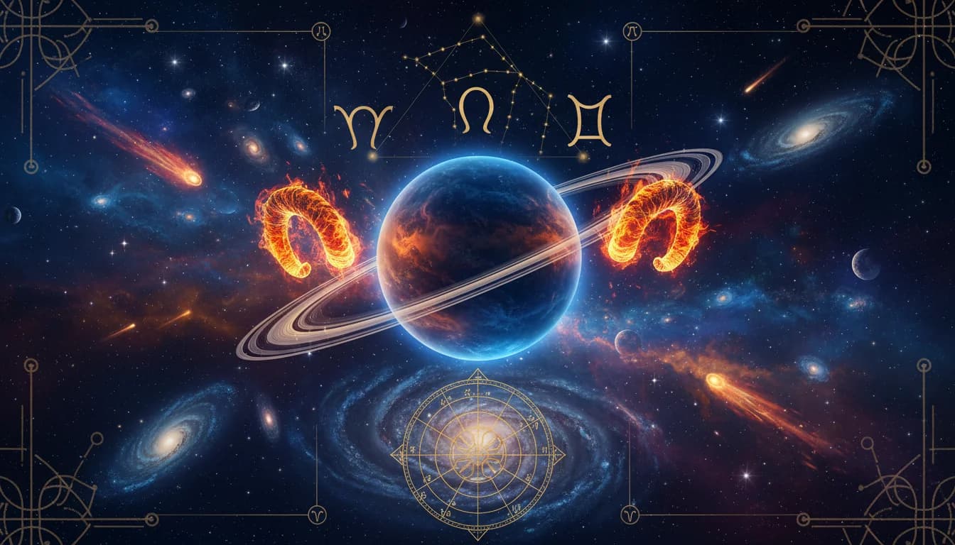 Сатурн в Овен 2026-2028: Време за Нови Начала