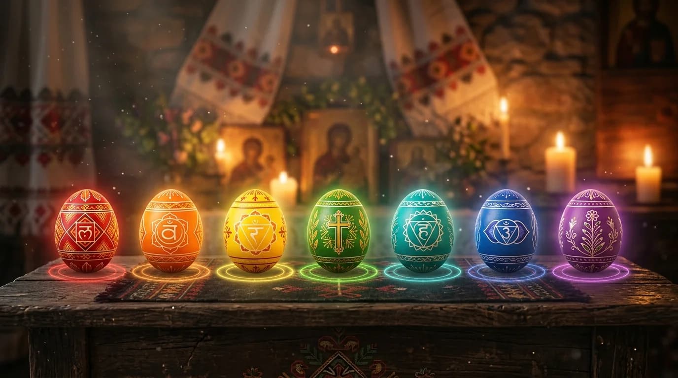 Боядисване на яйца за чакри | Ритуали за здраве 2026 | Vrachka