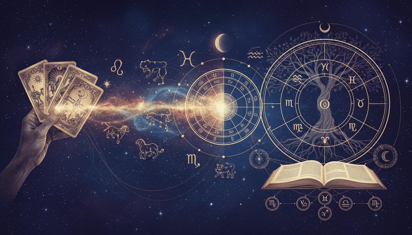 Таро и Астрология: Връзките Между Картите и Зодиака