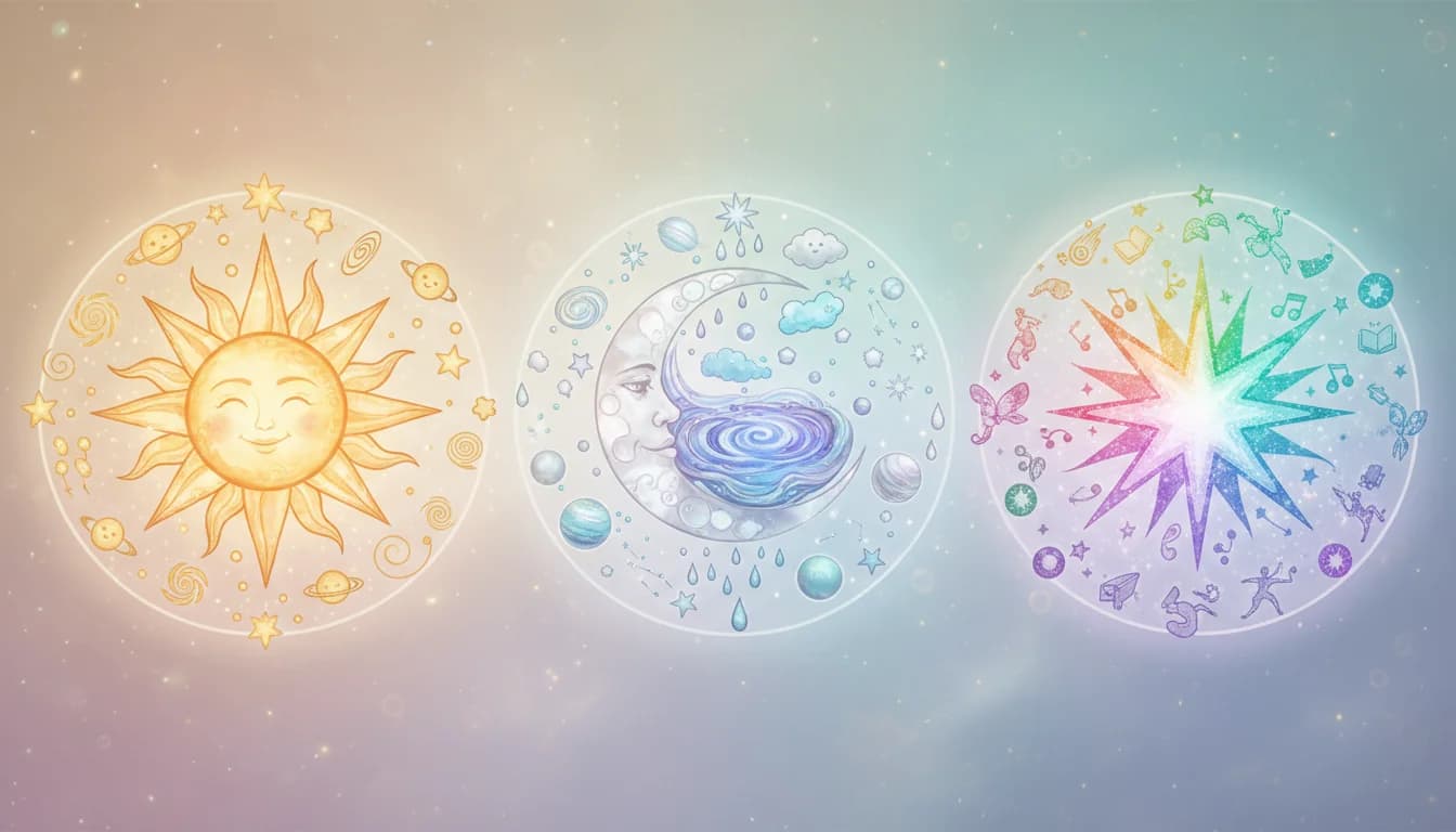 Слънце, Луна и таланти на детето