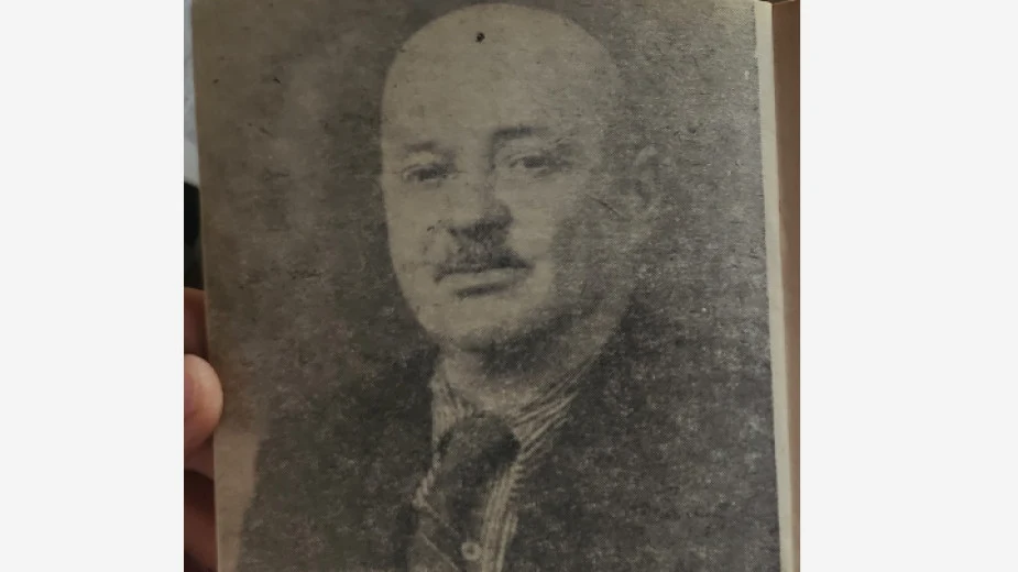 Запазена фотография на Иван Раев, показана от БНР.