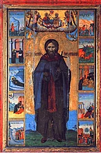Житийна икона на св. Димитрий Басарбовски.